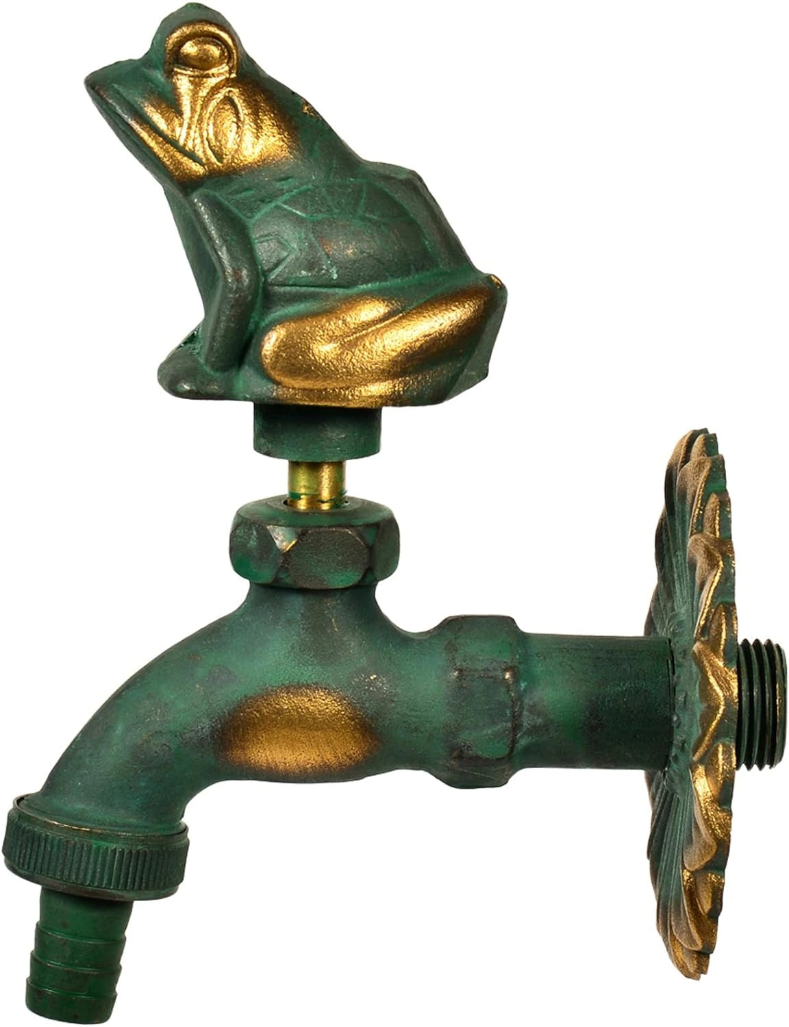 Antique Vintage Brass Garden Tap