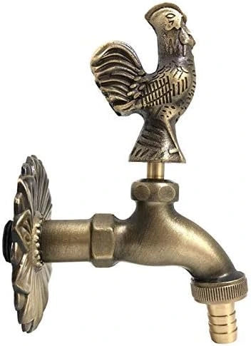 Antique Vintage Brass Garden Tap