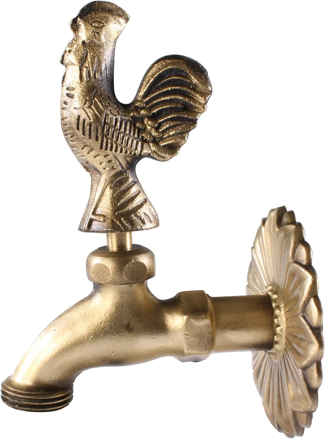 Antique Vintage Brass Garden Tap