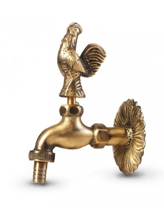 Antique Vintage Brass Garden Tap