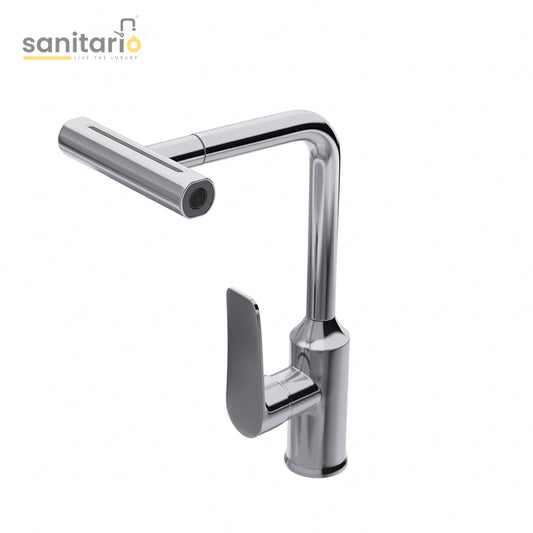 Kitchen Faucet with Pull-Out Spout