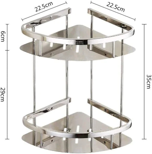 bathroom steel shelf