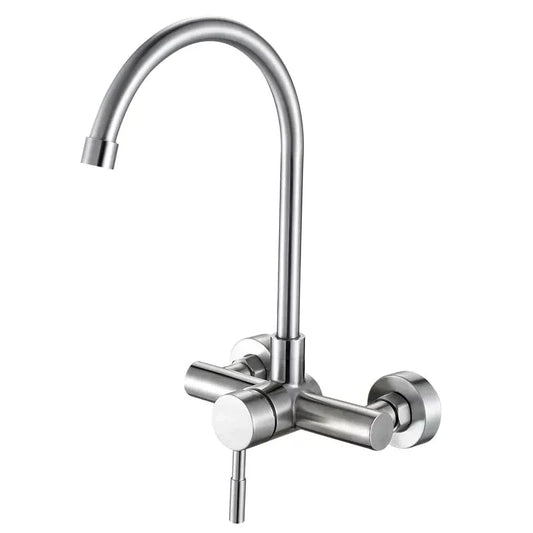 steel kitchen faucet